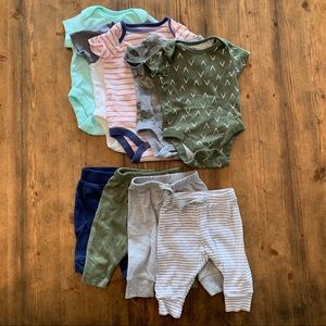 Baby Boy 0-3 Month Bundle